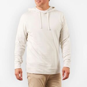 Onia • White cotton washed slub pullover hoodie